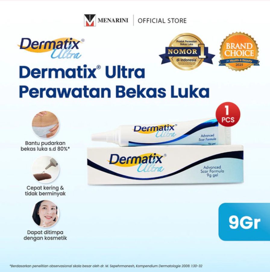 Dermatix Ultra Gel Penghilang Bekas Luka 9gram