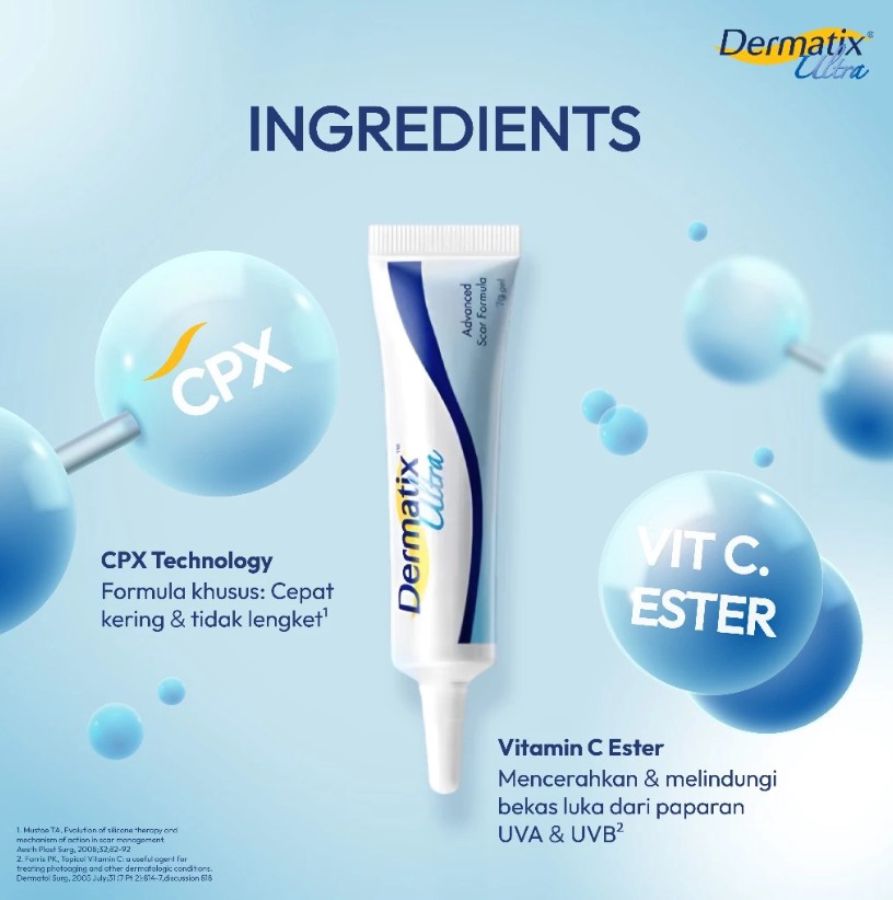 Dermatix Ultra Gel Penghilang Bekas Luka 9gram