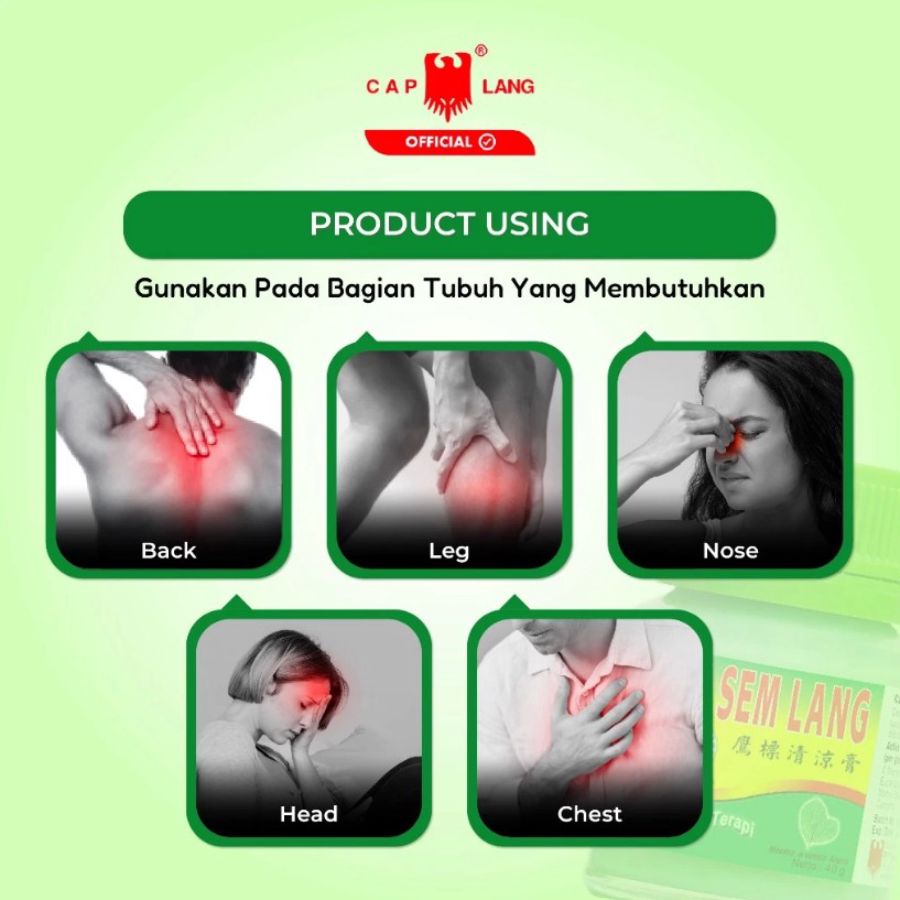 Cap Lang Balsam Aroma Terapi 20gram