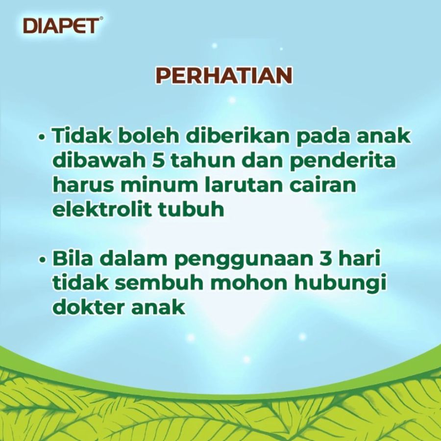 Diapet Anak Sirup Untuk Mencret 10ml