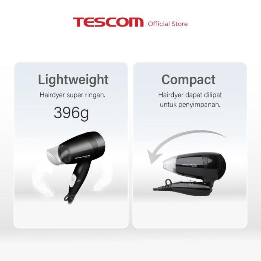 Tescom Ion Hair Dryer NTID192 1pcs