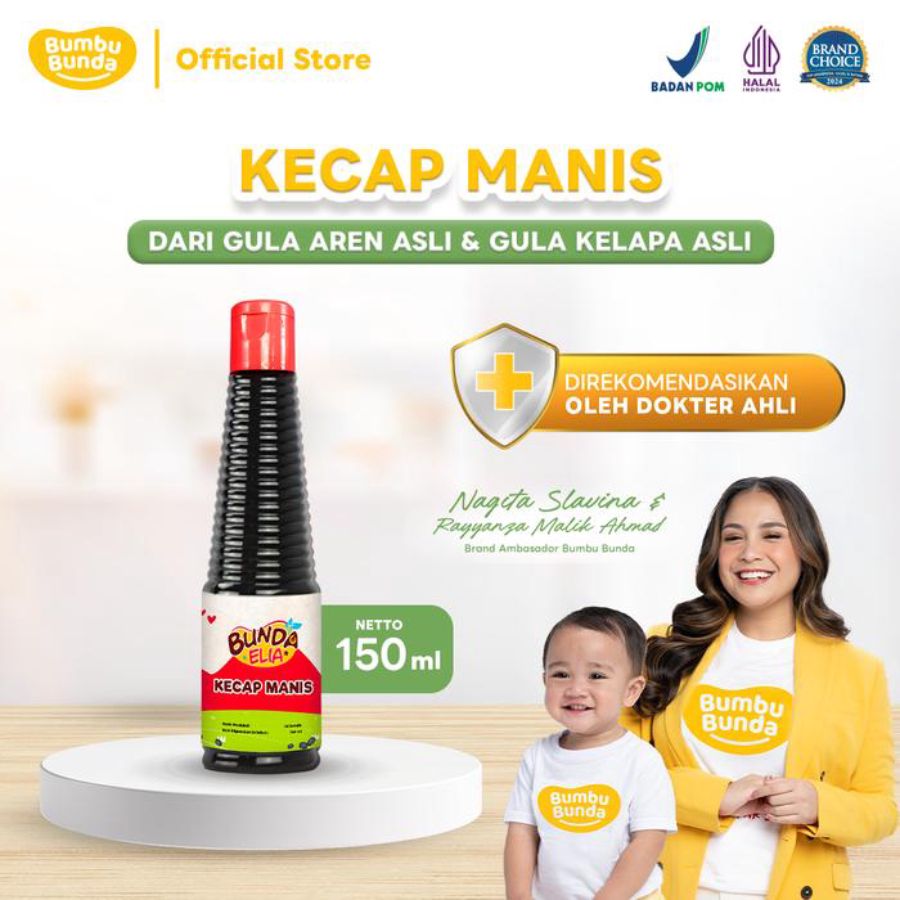 Bumbu Bunda Elia Kecap Manis MPASI 140ml