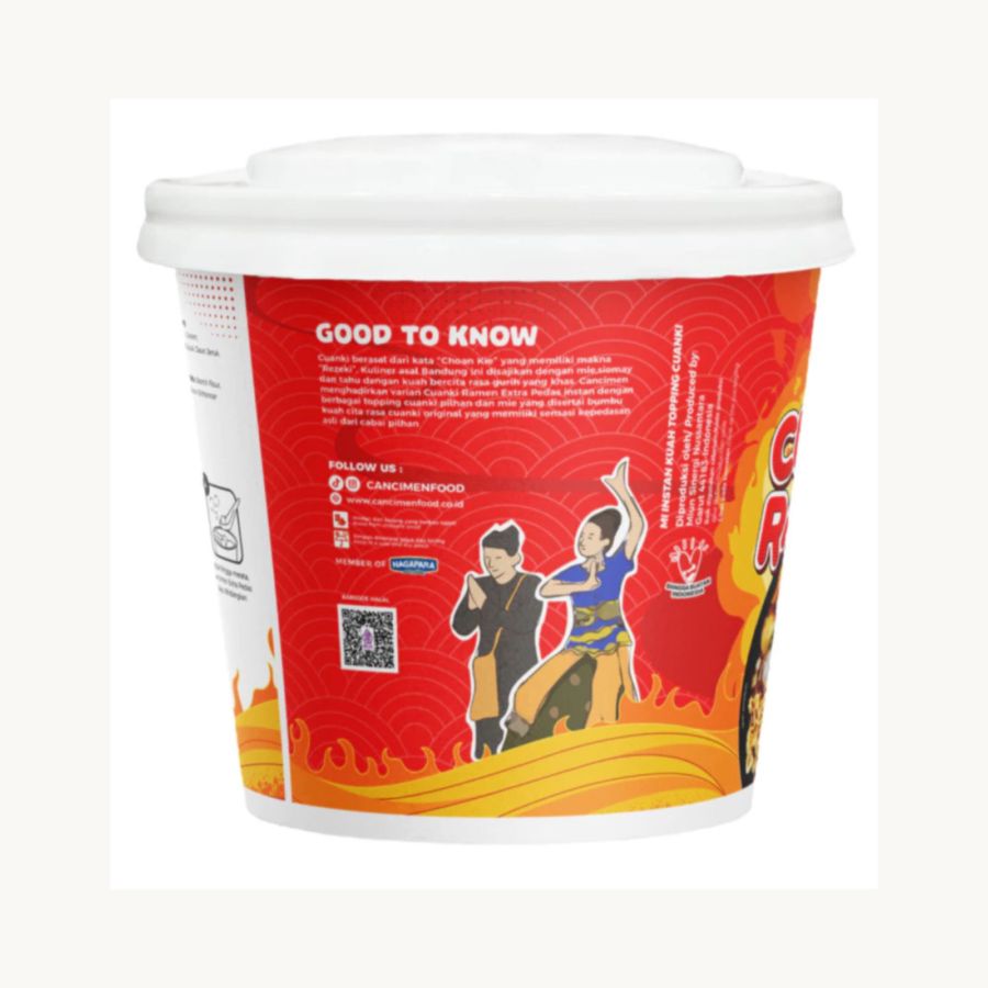 Cancimen Cuanki Ramen Extra Pedas 75gram