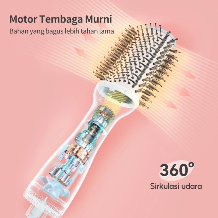 Simplus Sisir Catokan Rambut Multifungsi 1pcs