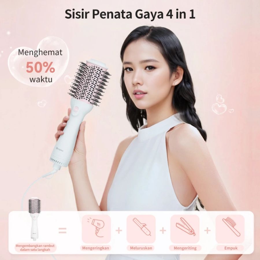 Simplus Sisir Catokan Rambut Multifungsi 1pcs