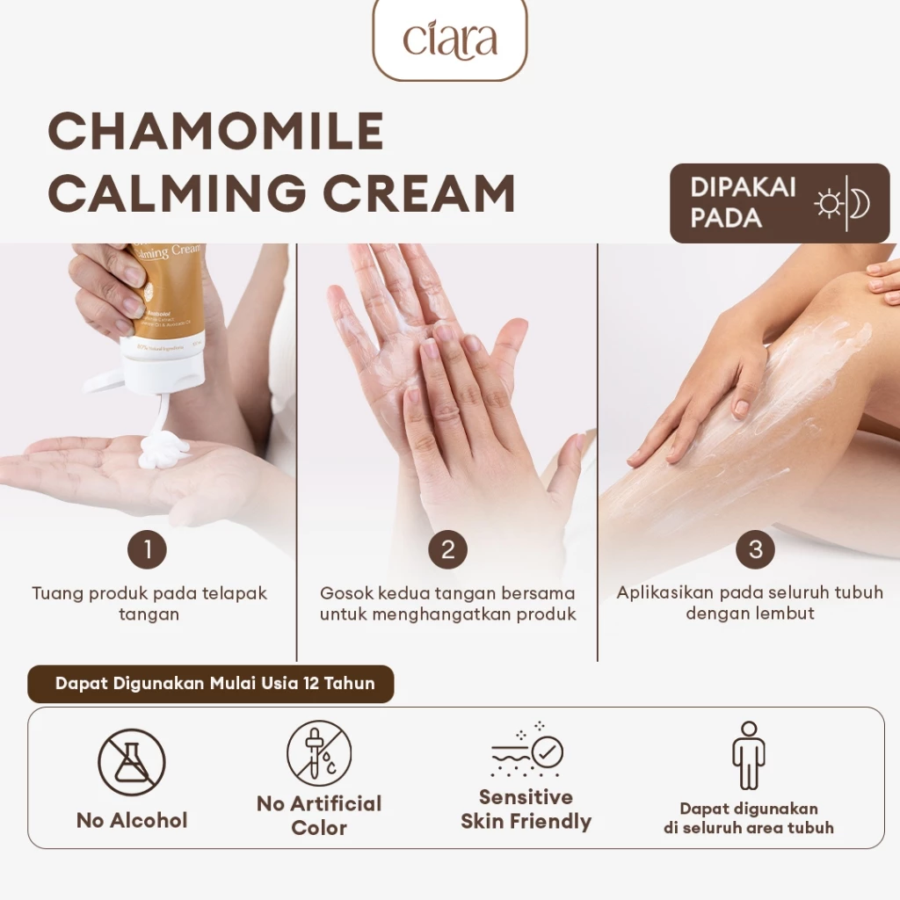 Ciara Chamomile Calming Penghilang Bekas Luka 100ml