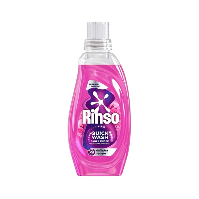 Rinso Quick Wash Perfume Breeze Deterjen Cair