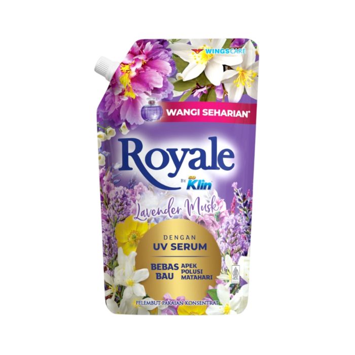 Royale Lavender Musk Pelembut Pakaian