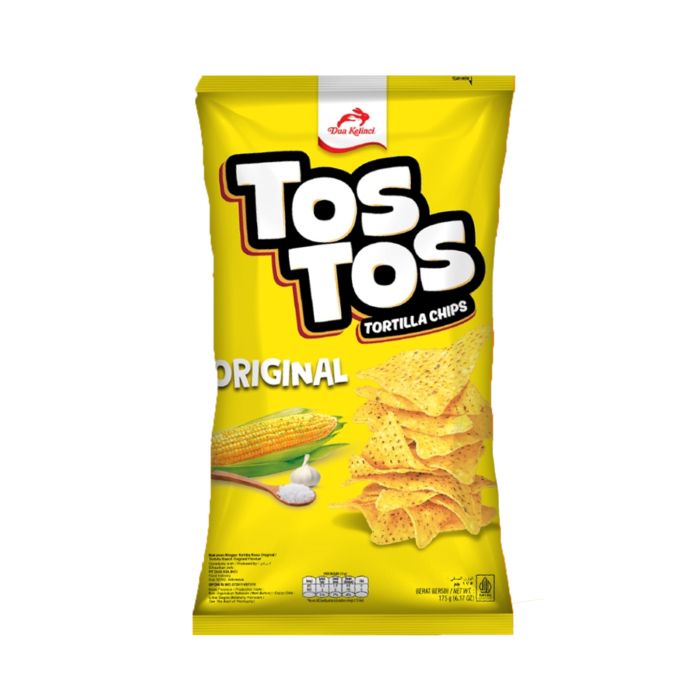 Dua Kelinci Tos Tos Original Tortilla Chips 175gram