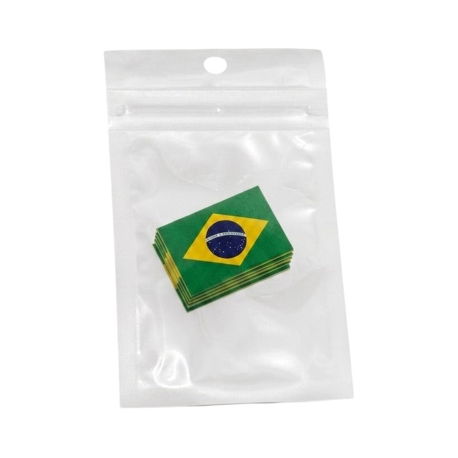 Sticker Pipi Negara Brazil A Basics 10pcs
