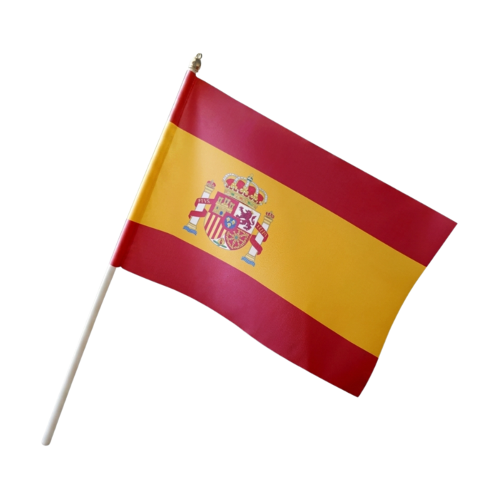 Bendera Tangan Negara Spanyol A Basics