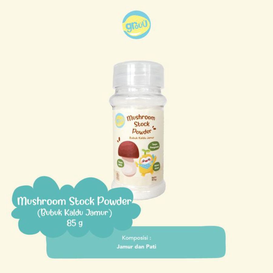 Grouu Mushroom Stock Powder MPASI 90ml