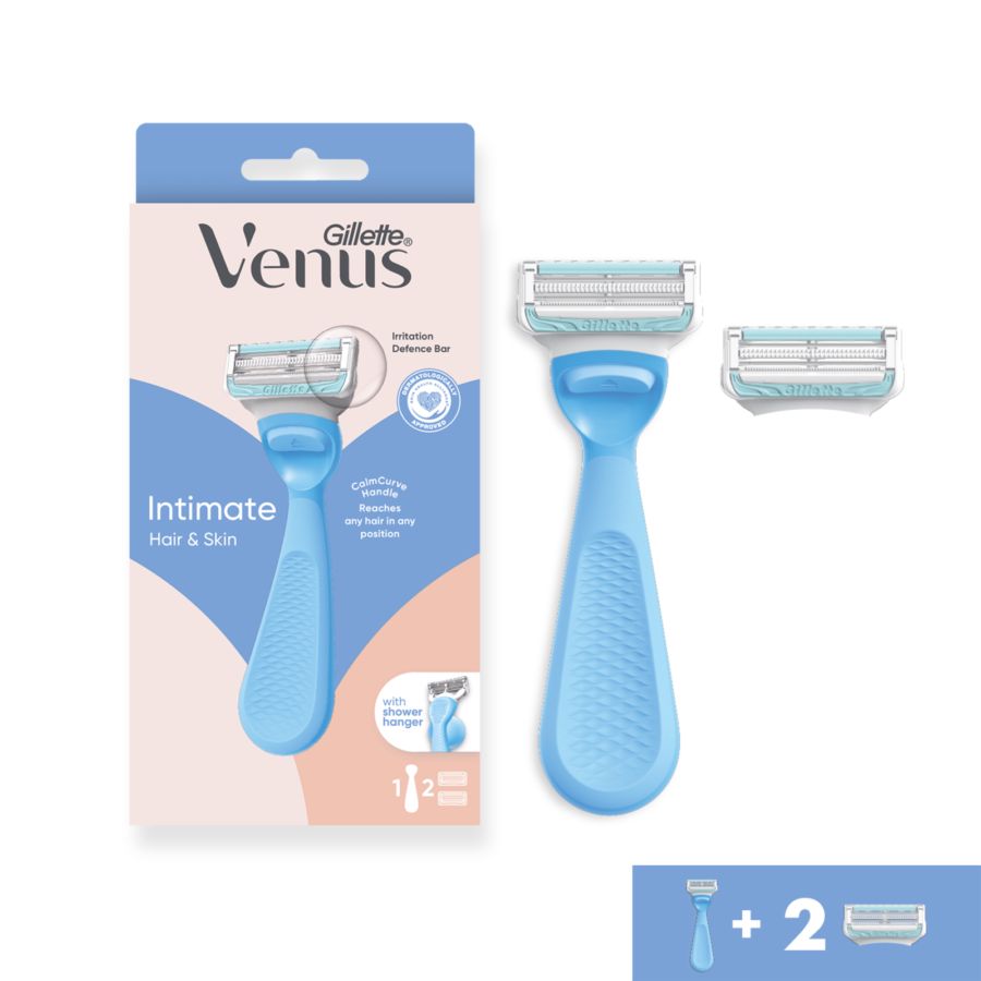 Gillette Venus Intimate Hair & Skin Alat Cukur Wanita 1pack