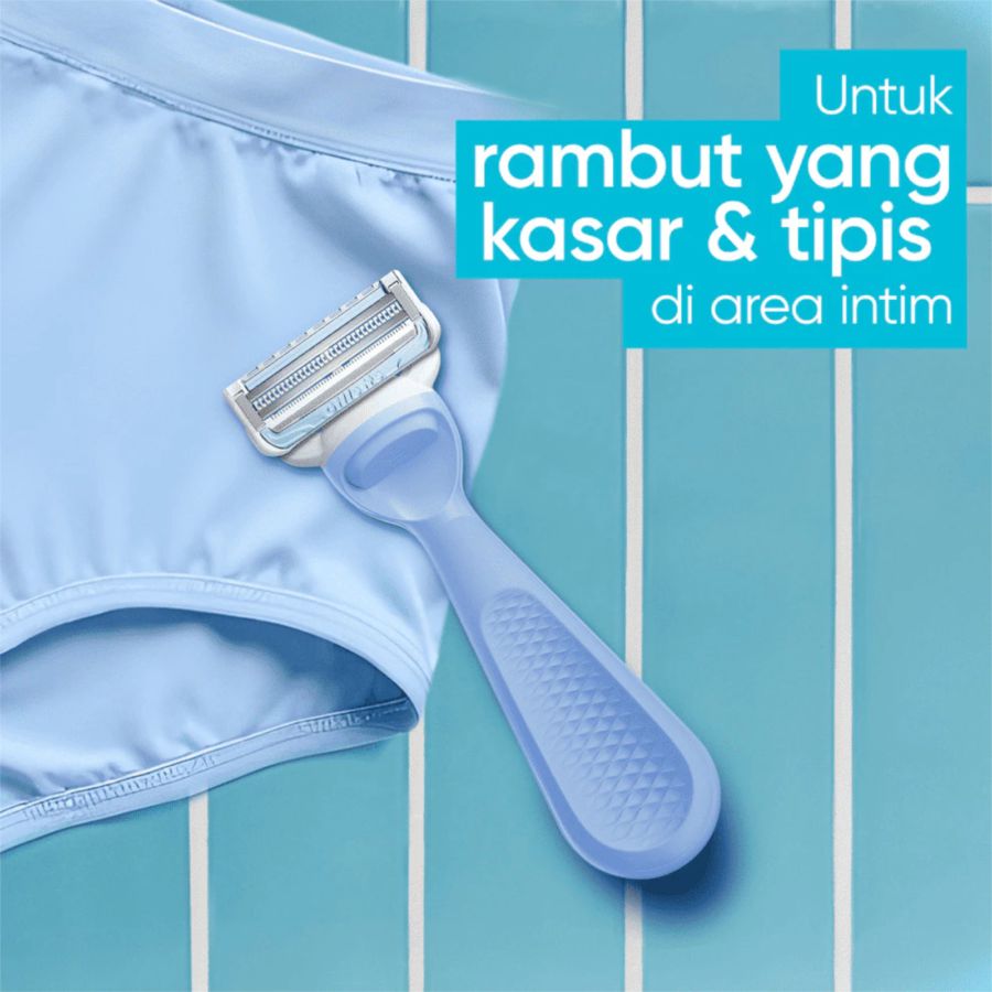 Gillette Venus Intimate Hair & Skin Alat Cukur Wanita 1pack