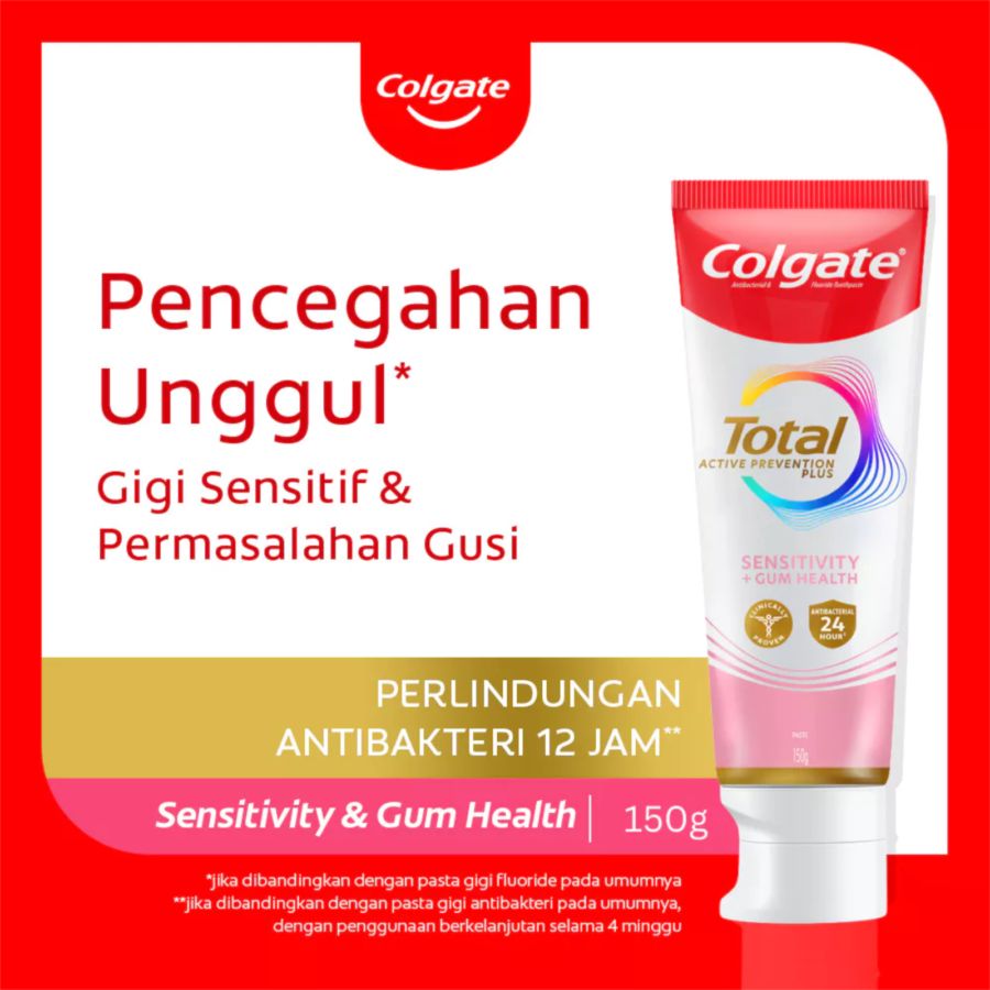 Colgate Total Active Prevention Sensitivity & Gum Health Toothpaste 150gram