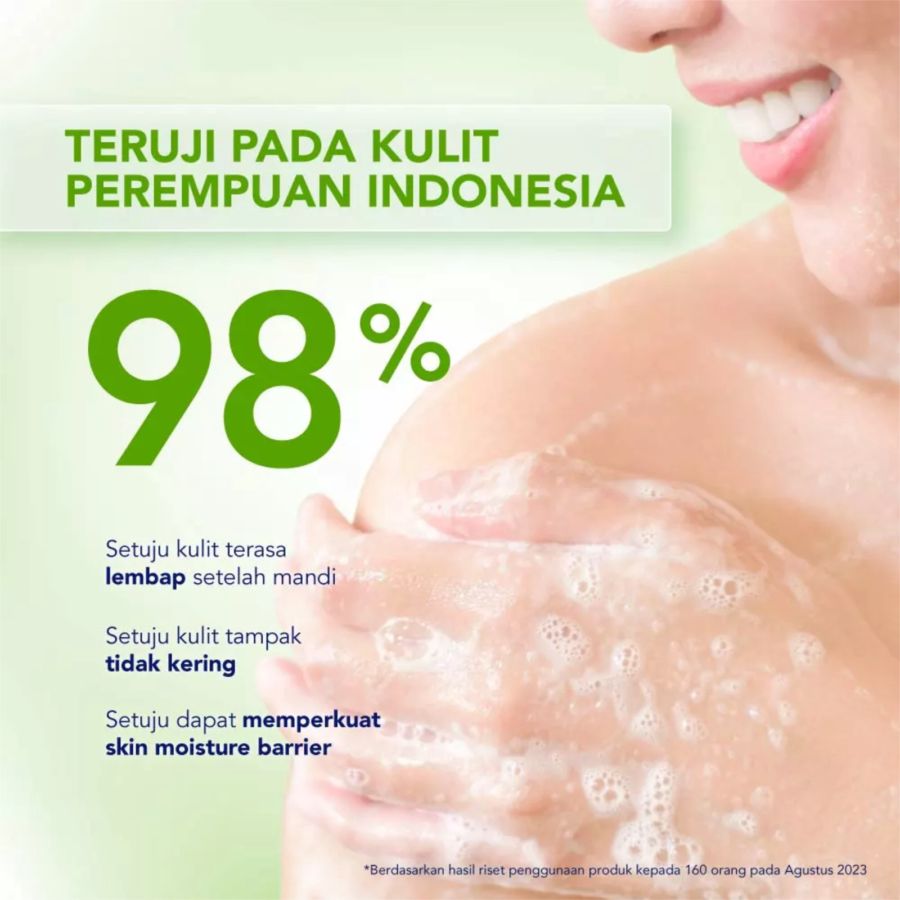 Biore Calming Nature Body Foam Pouch 800ml