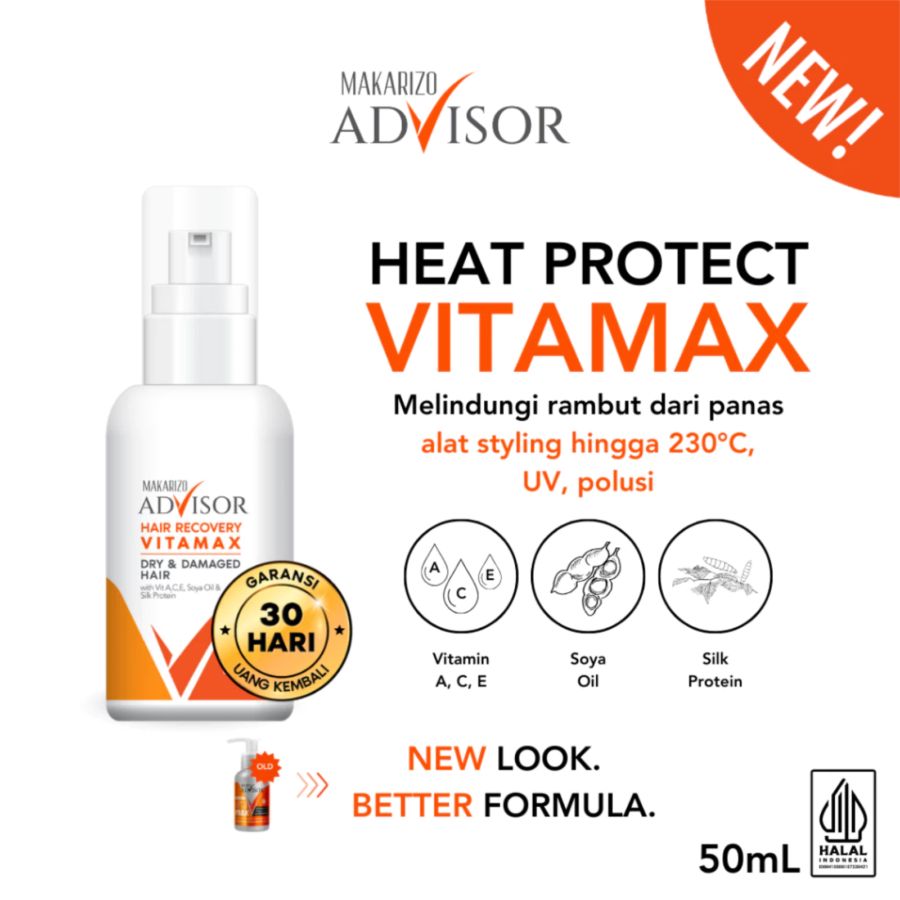 Makarizo Advisor Hair Recovery Vitamax Perawatan Rambut 50ml