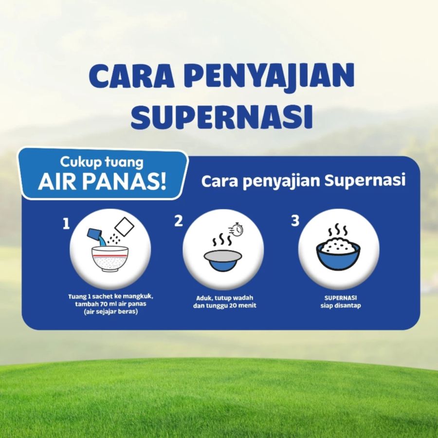 Dailymeal Supernasi Nasi Instan 10 pcs x 50 gram 500gram