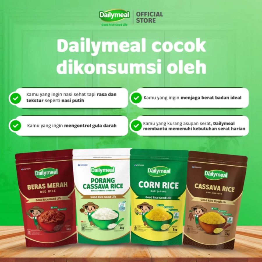 Dailymeal Beras Merah 1kg