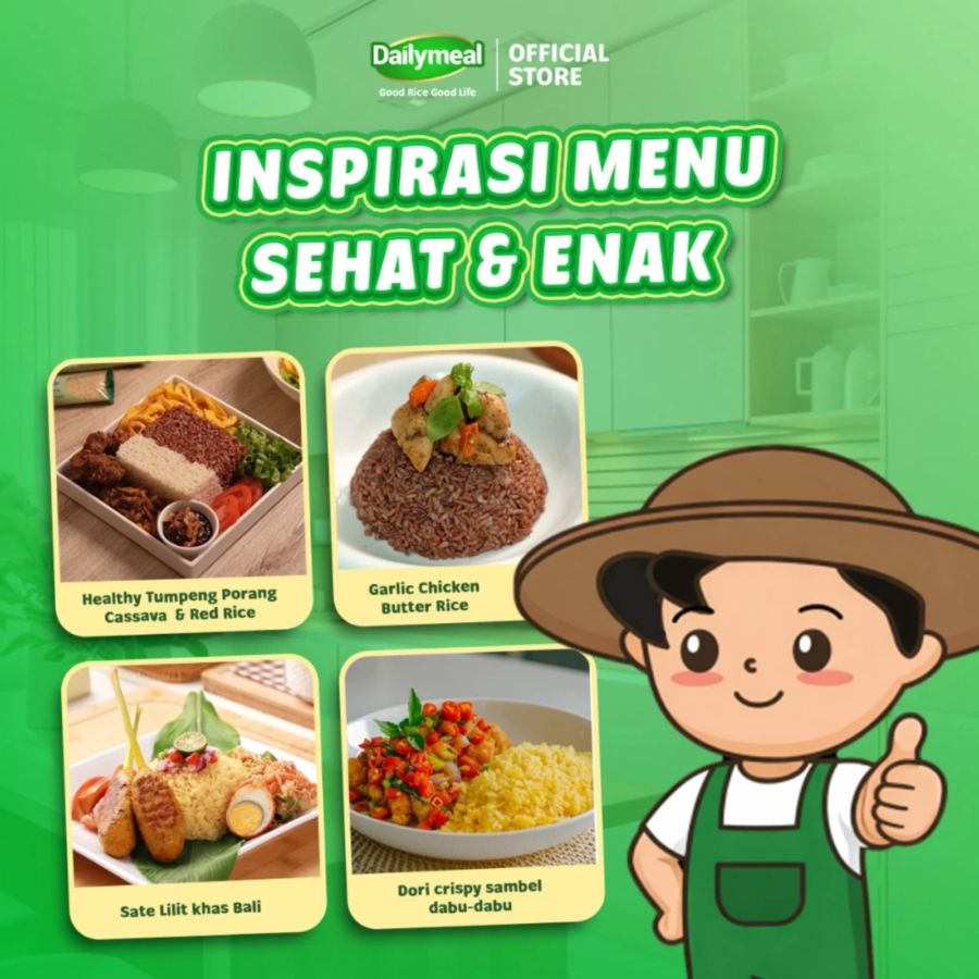 Dailymeal Beras Merah 1kg