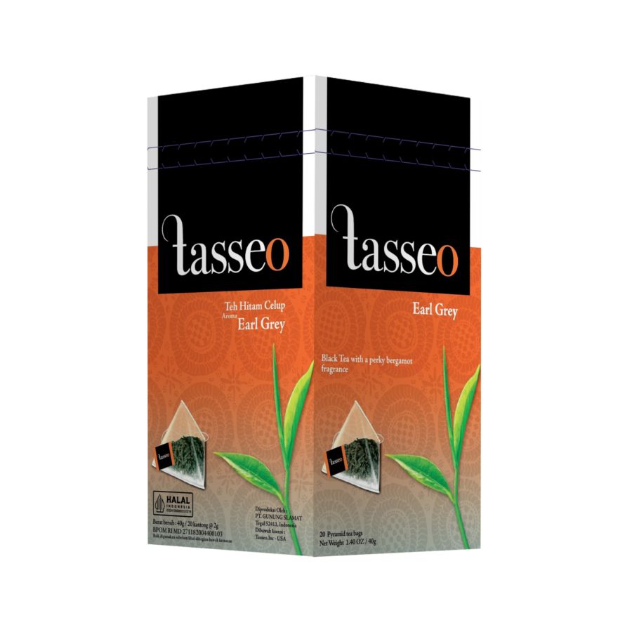 Tasseo Earl Grey Premium Tea Bag 20bags