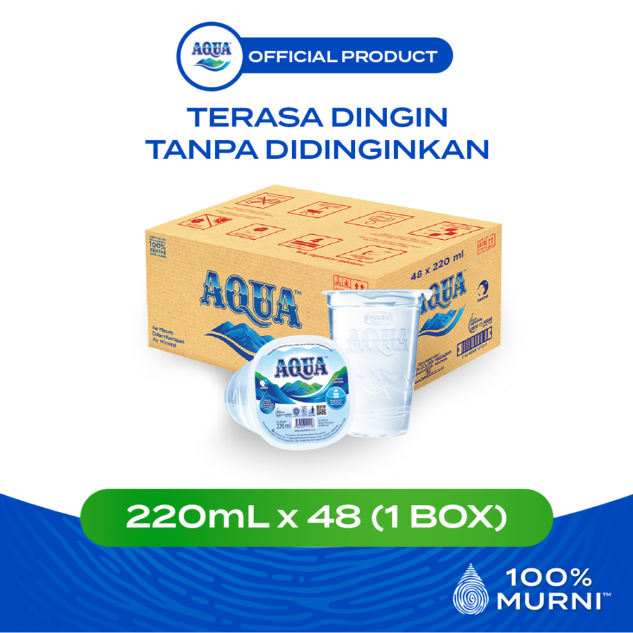 AQUA Air Mineral Cup Dus 200ml 48pcs