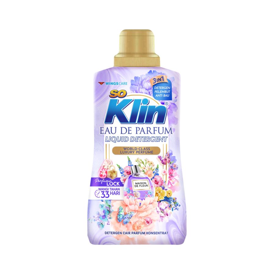 SoKlin Eau de Parfum Maison De Fleur Deterjen Cair 700ml