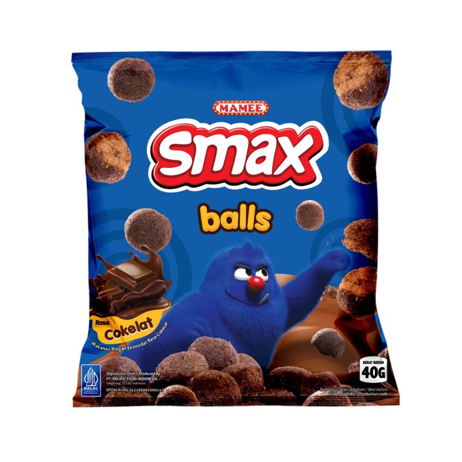 Smax Balls Chocolate 40gram 1pcs