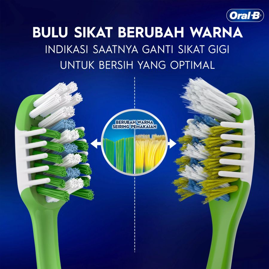 Oral-B Cross Action Deep Clean All in One Indicator Soft Toothbrush 1pcs