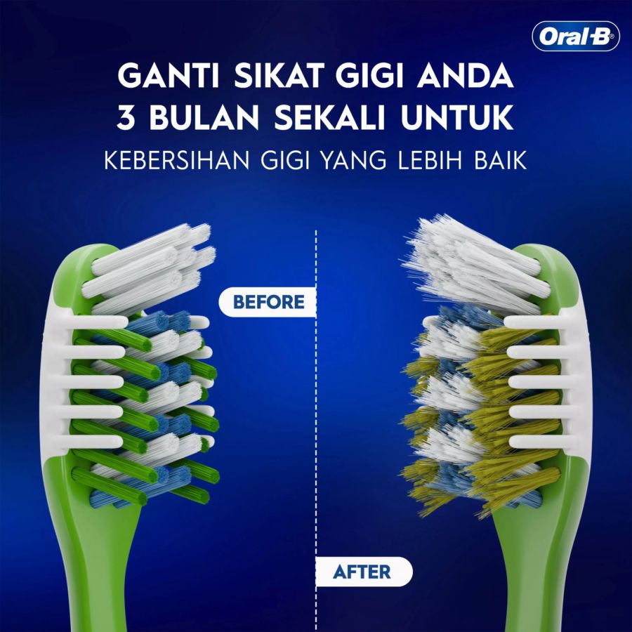 Oral-B Cross Action Deep Clean All in One Indicator Soft Toothbrush 1pcs