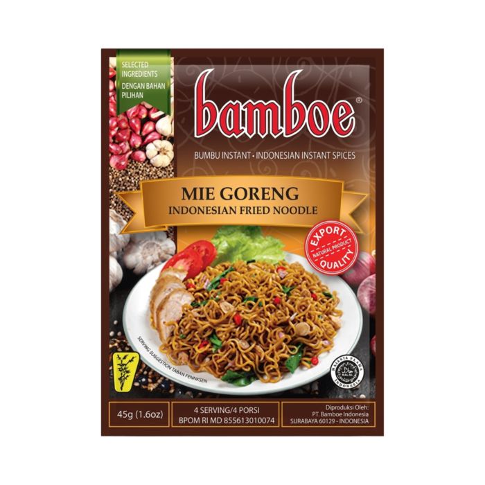 Bamboe Bumbu Instant Mie Goreng