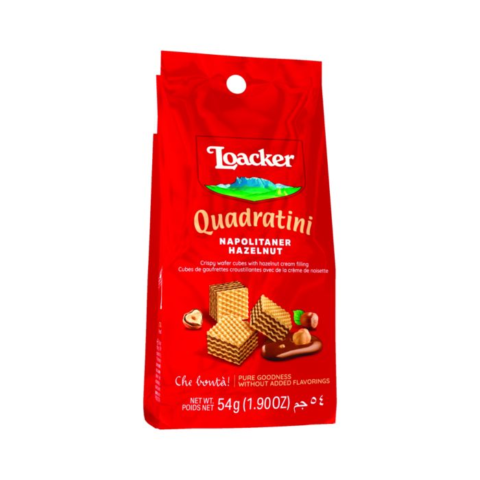 Loacker Quadratini Napolitaner Hazelnut