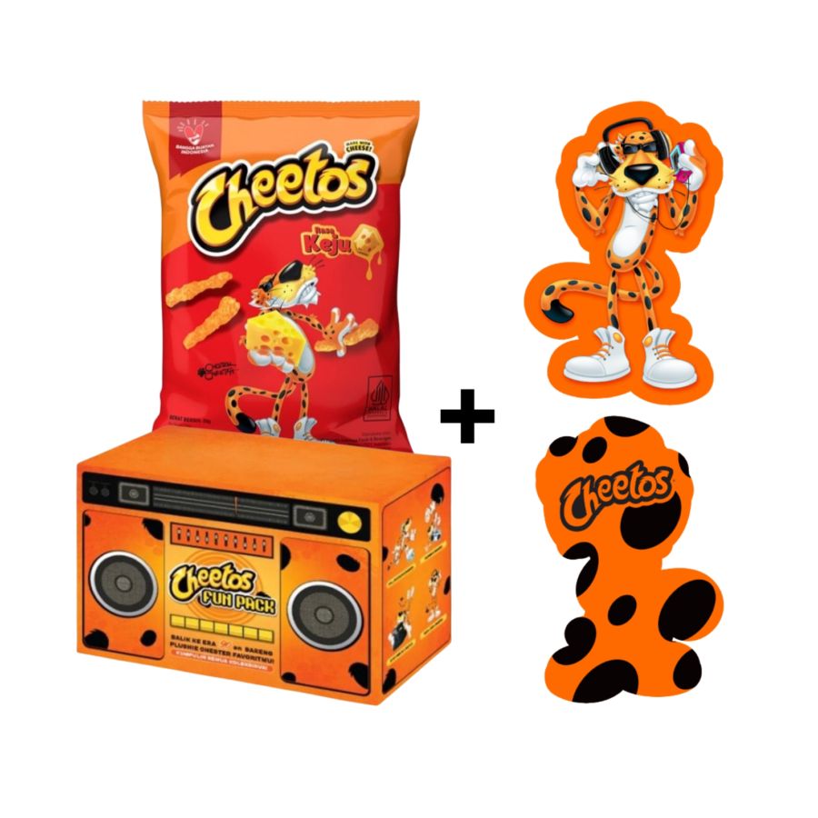 [Bundle] Cheetos Fun Pack Free Plushie 1pcs