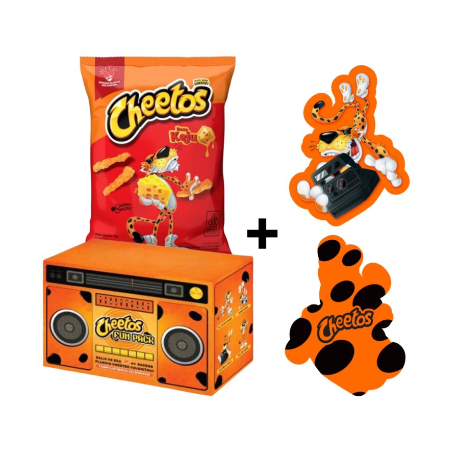 [Bundle] Cheetos Fun Pack Free Plushie 1pcs