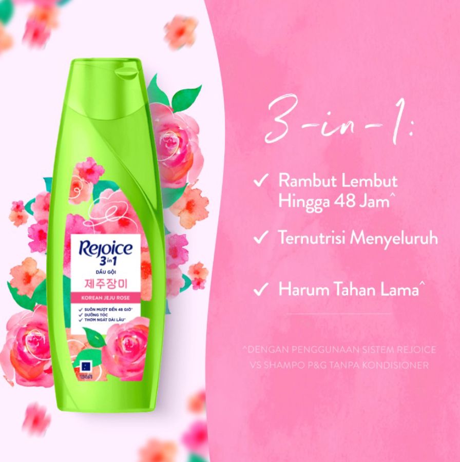Rejoice Korean Jeju Rose Kondisioner 130ml
