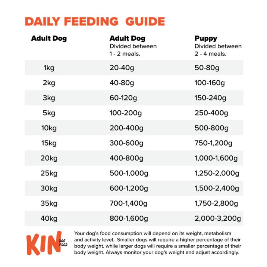 KIN Chicken Chia Blueberries Raw Makanan Anjing Basah 500gram