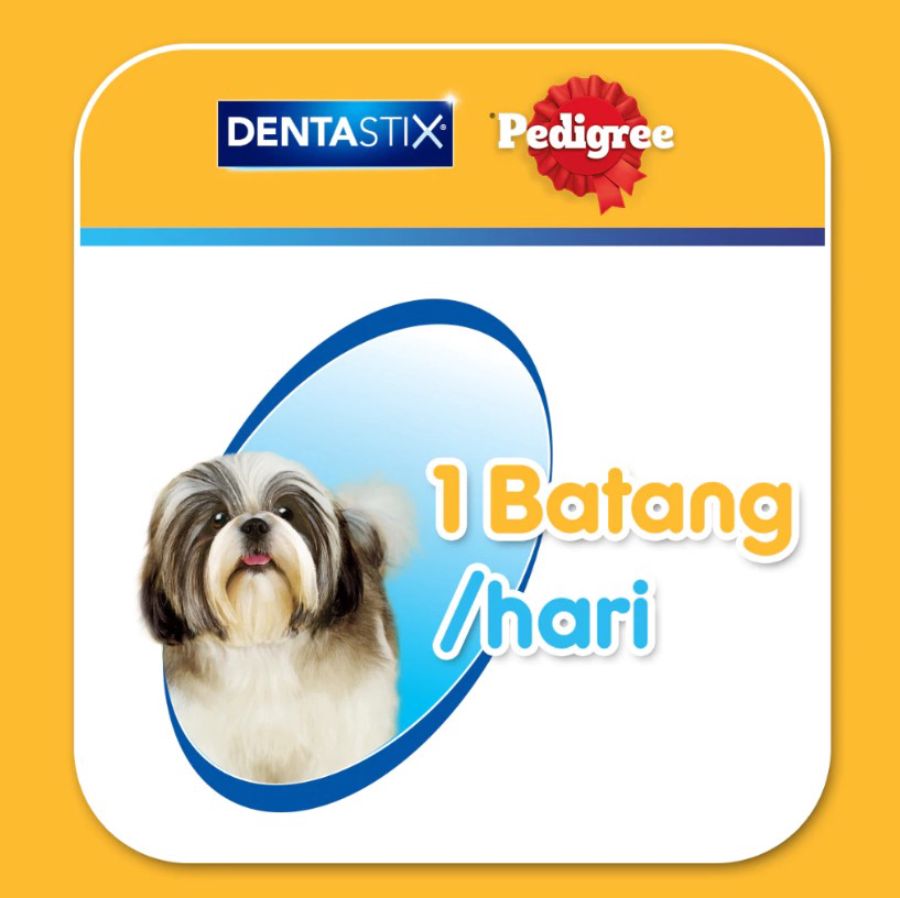 Pedigree Dentastix Small Original Snack Anjing 105gram