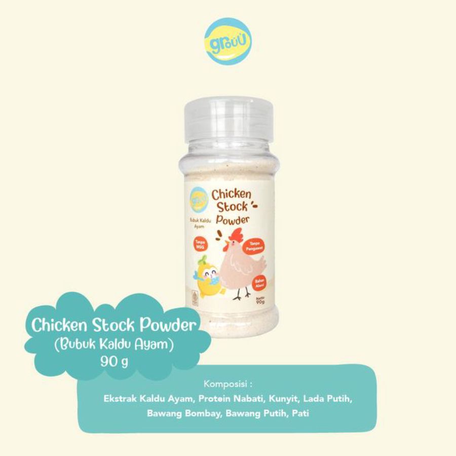 Grouu Chicken Stock Powder MPASI 90ml 90ml