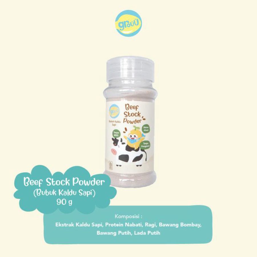 Grouu Beef Stock Powder MPASI 90ml