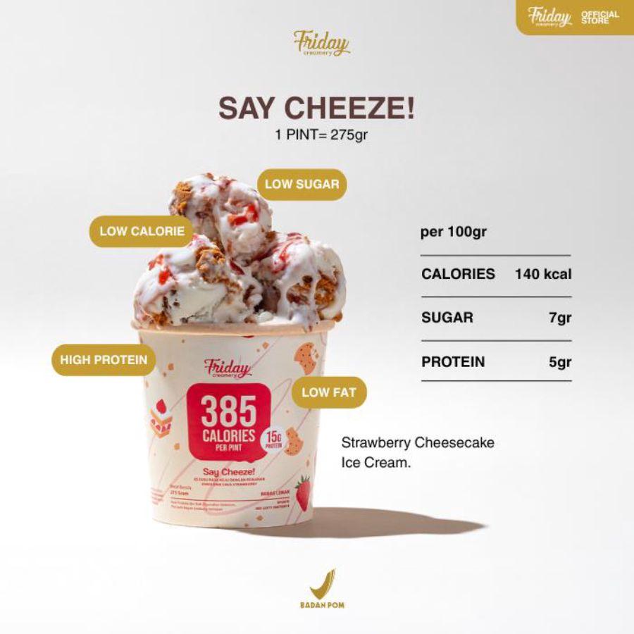 Friday Creamery Say Cheeze 473ml