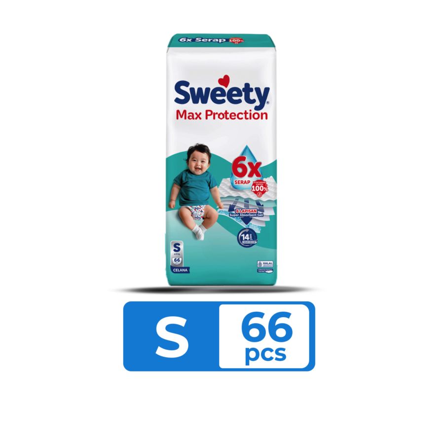 Sweety Max Protection Pants Diapers S66 1pack
