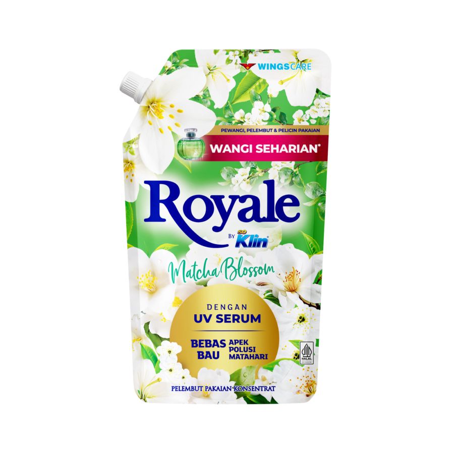 Royale Matcha Blossom Pelembut dan Pewangi Pakaian 600ml