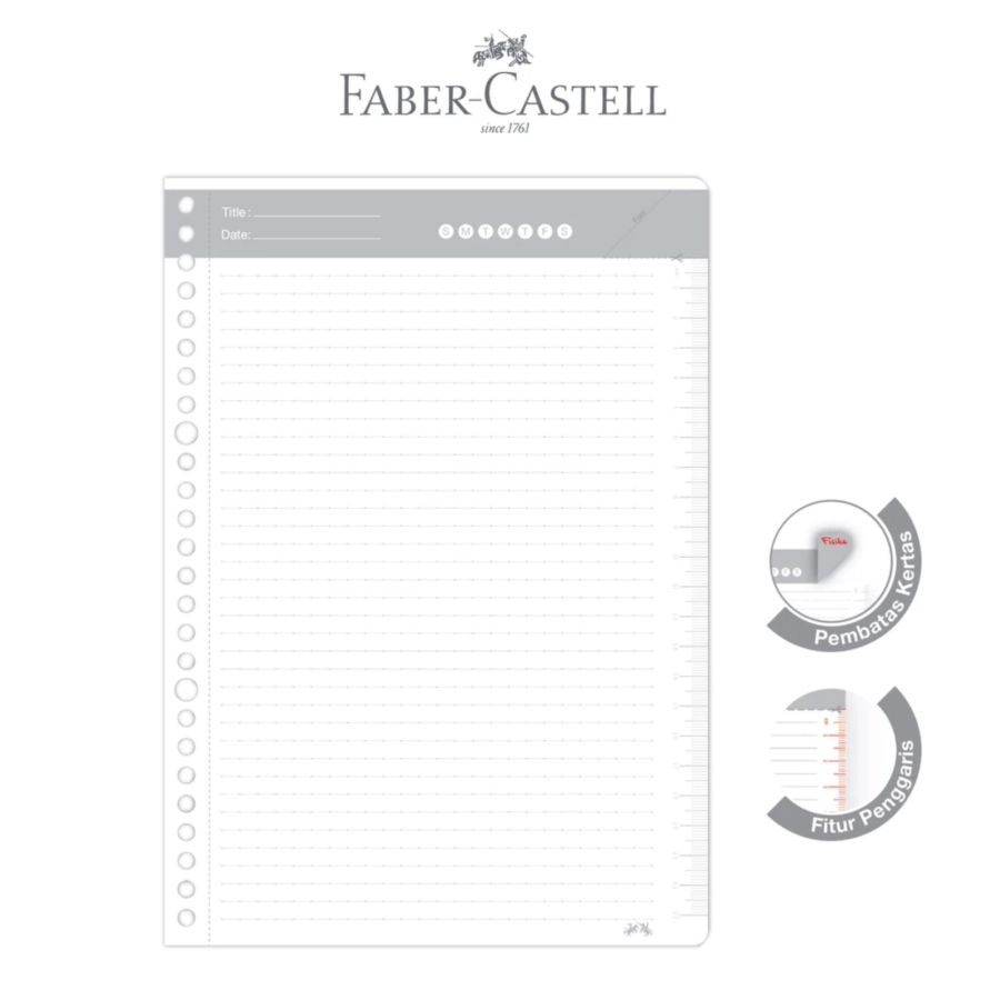 Faber-Castell Kertas Loose Leaf Digital B5 50 Lembar 1pack 1pcs