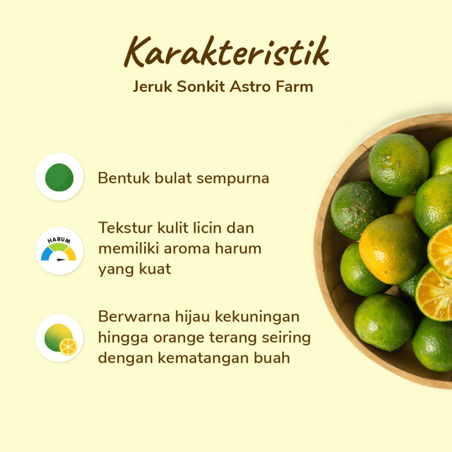 Jeruk Sonkit Astro Farm 250gram