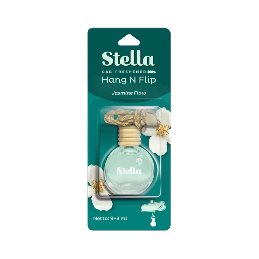 Stella Car Freshener Hang n Flip Jasmine Flow 12ml