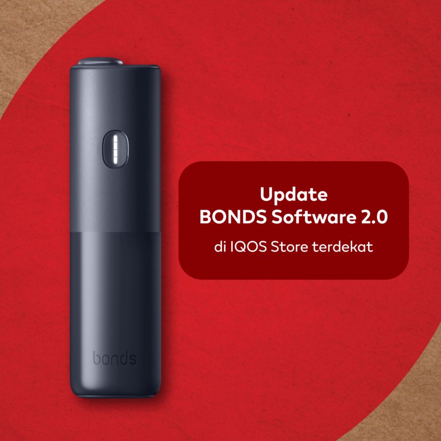 Bonds by Iqos Cosmic Black Kit Rokok Elektrik 1pcs