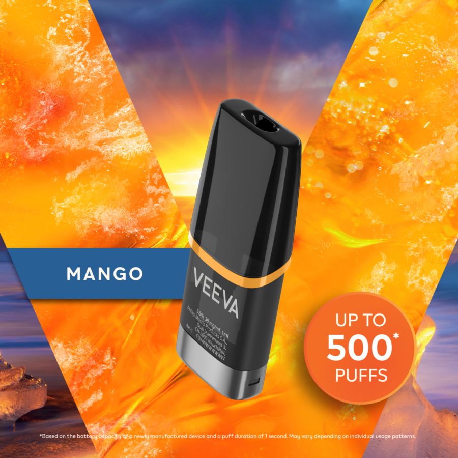 VEEVA Mango 3.5% Rokok Elektrik 1ml 1pcs