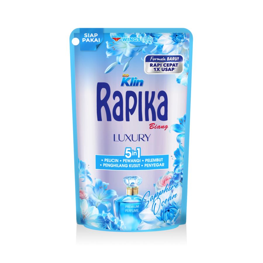 Rapika Biang Luxury Blue Pelicin Pakaian 250ml
