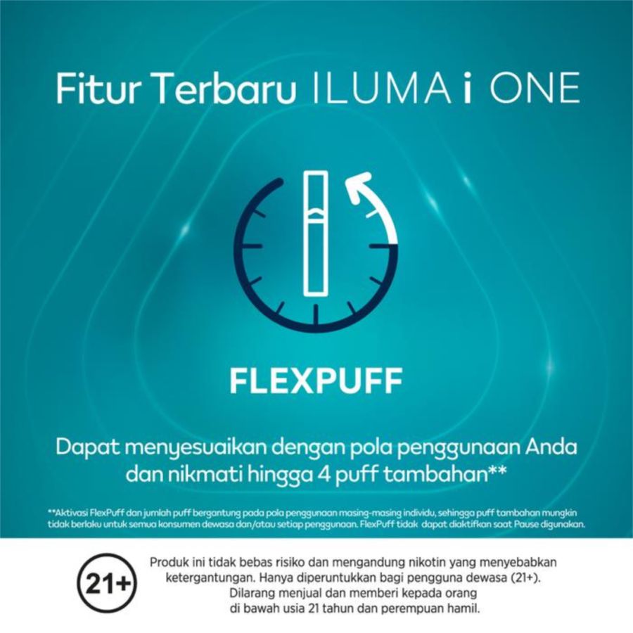 Iqos Iluma i One Breeze Blue Kit Rokok Elektrik 1pcs