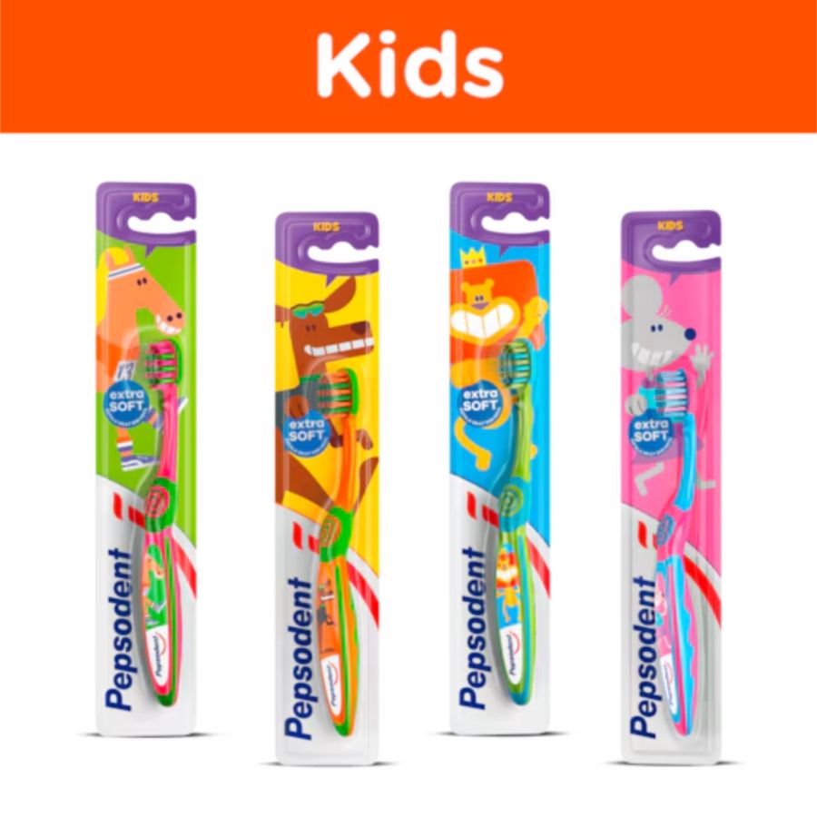 Pepsodent Kids Extra Soft Toothbrush 1pcs